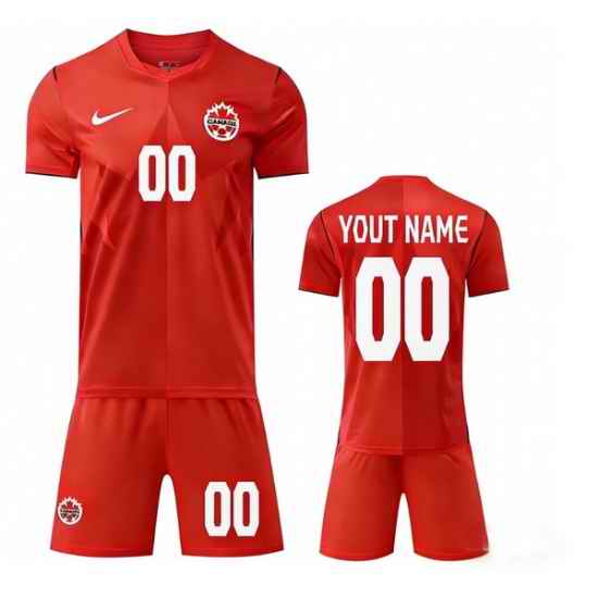 2026 FIFA World Cup Canada Soccer White Jersey Custom